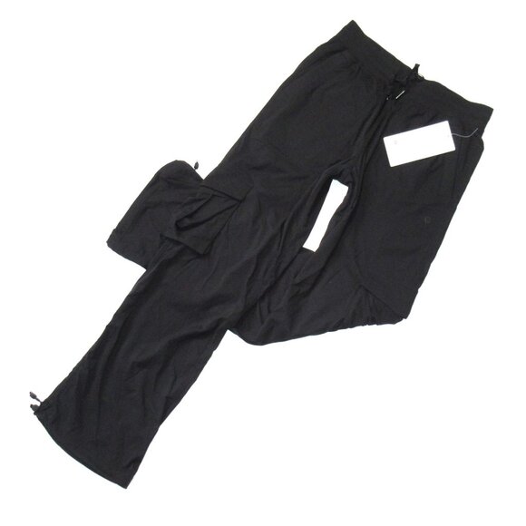 NWT Lululemon Dance Studio Relaxed-Fit Mid-Rise Cargo in Black Pull-on Pants S - Picture 1 of 5